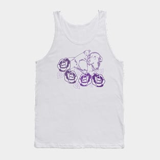 Purple dogs for mother's day Tank Top